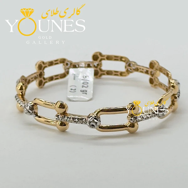 النگو طلای تیفانی تراش دار